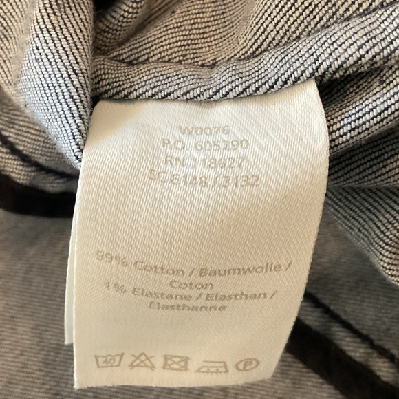 Boden Womens Size 4 Sleeveless Tamara Denim Dress Sheath Knee Length - Picture 9 of 12